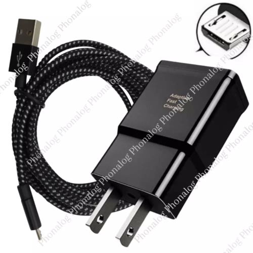 Adapter Fast Charger Micro 3/6/10FT USB Cable Charging Cord For Samsung Android