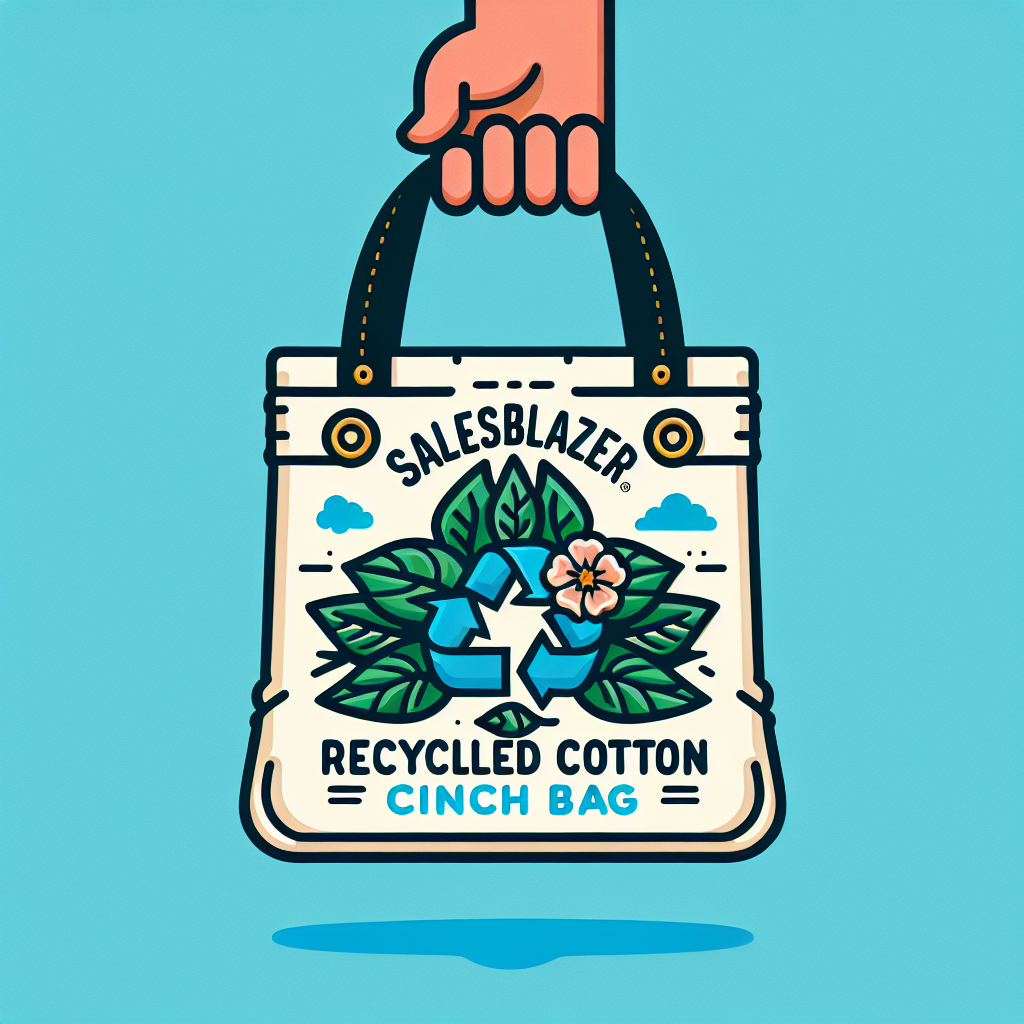 Reduce, Reuse, Recycle: The Eco-Friendly Salesforce Salesblazer Recycled Cotton Cinch Bag