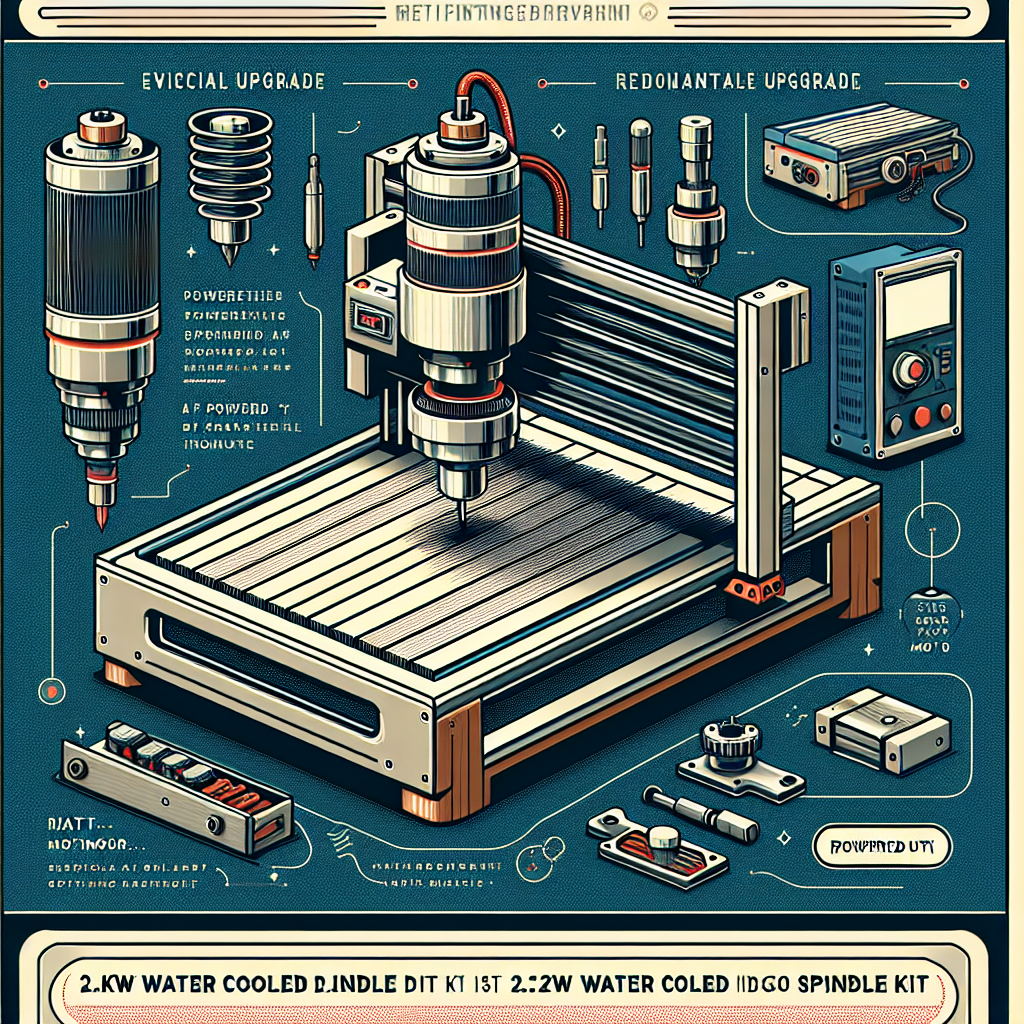 Upgrade Your CNC Router with the RATTMMOTOR 2.2KW Water Cooled Spindle Kit 110V