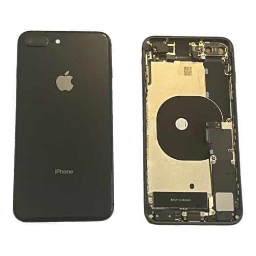 iPhone 8 Plus Back Housing Replacement frame Black Space Gray Original Grade B