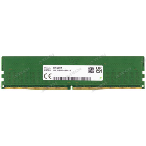 Hynix 16GB 1Rx8 PC5-4800 DIMM DDR5-38400 288-Pin Non-ECC Desktop Memory RAM 1x