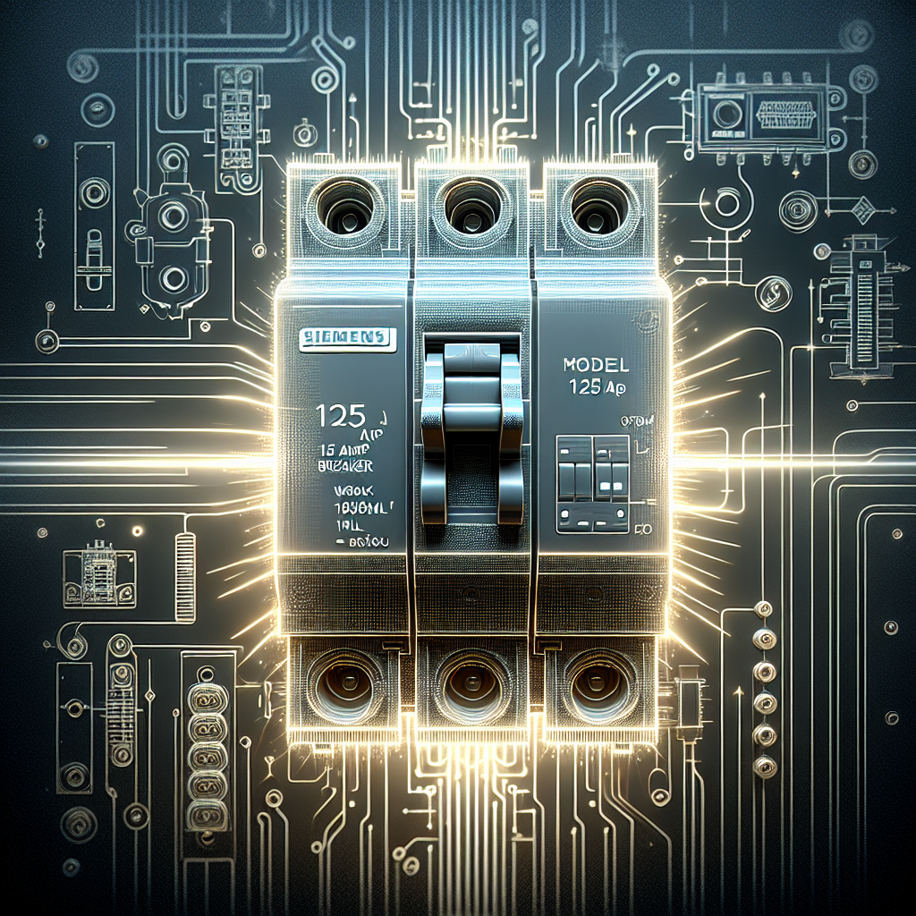 Understanding the Importance of a 125 Amp Circuit Breaker: The SIEMENS W0816ML1125CU