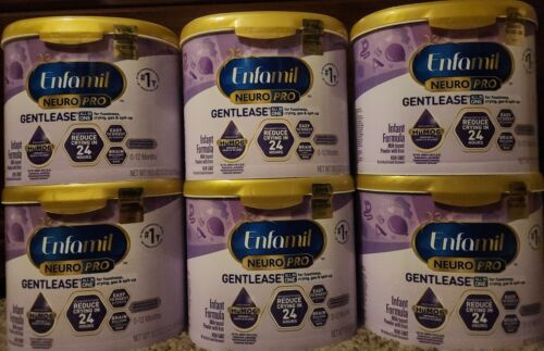 6 Tubs of Enfamil NeuroPro Gentlease (19.5 Oz) each.