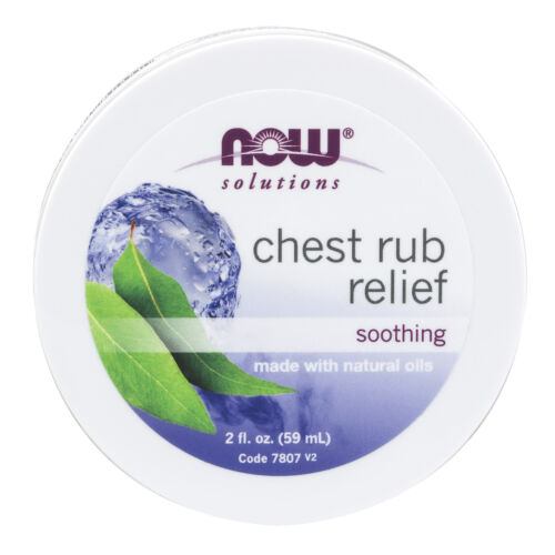 NOW FOODS Chest Rub Relief 2 fl oz