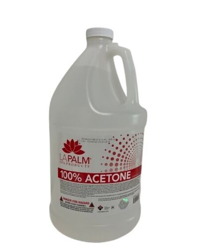 La Palm 100% Pure Acetone 128oz/ 1 gallon