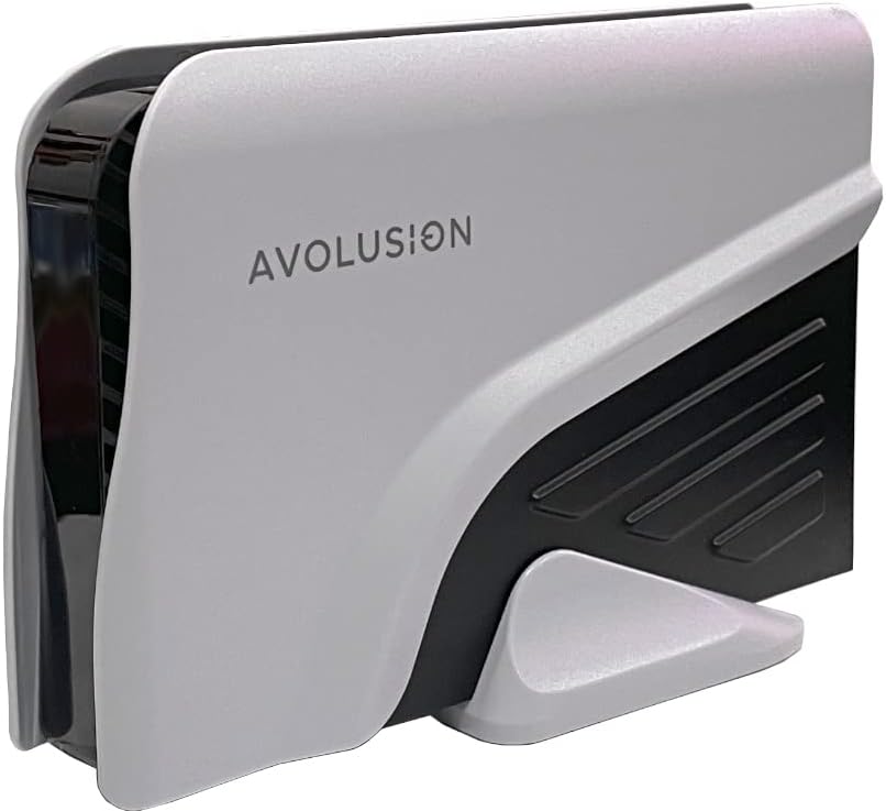 Avolusion PRO-Z Series 8TB USB 3.0 External Hard Drive for MacOS Devices, Time Machine (White) (Renewed)