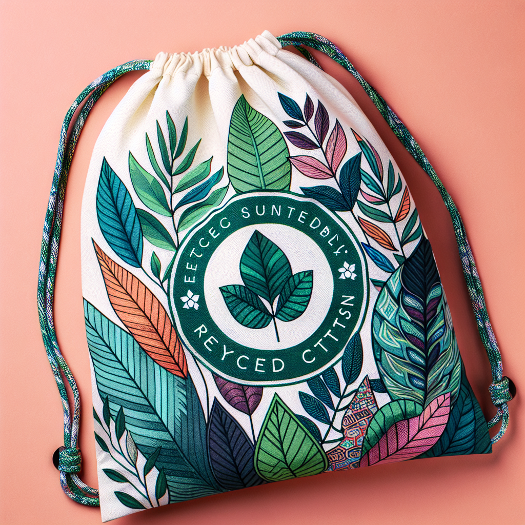 Eco-Friendly Shopping Made Stylish: The Salesforce Salesblazer Recycled Cotton Cinch Bag Review