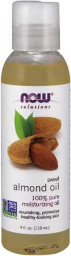 NOW Foods Solutions, Sweet Almond Oil, 100% Pure Moisturizing Oil, Promotes Heal