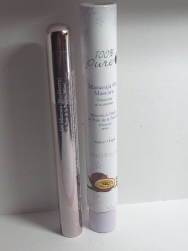 100% Pure Cosmetics Maracuja Oil Mascara Volumizing Blackberry (Deep Purple)