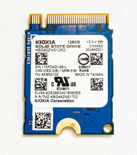 Samsung PM991a 1TB M.2 2230 NVME SSD For Surface pro x 7+ 8 Laptop 3 Steam Deck