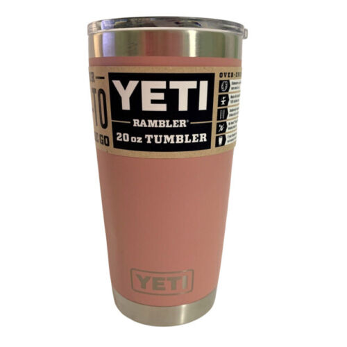 Rescue Red YETI® 16 Ounce RAMBLER® – Authentic – Mag Lid Retired Color