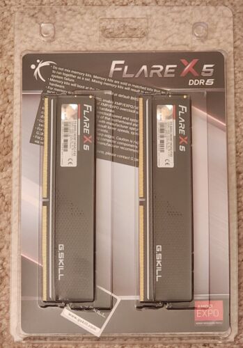 G.SKILL Flare X5 32GB (2 x 16GB) PC5-48000 (DDR5-6000) 36-36-36-96 DIMM Memory