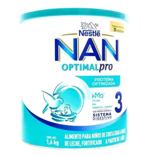 CHILDREN FORMULA NAN 3 OPTIMAL-PRO 1 YEAR 52.oz/1500G Expiration 11/30/2025