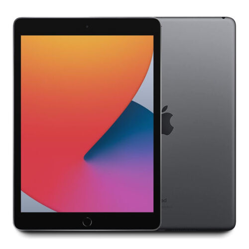 2020 Apple iPad 8th Gen 10.2″ – MYL92LLA w/32GB & WiFi Only (Space Gray) – Good