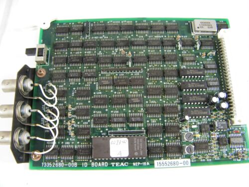 TEAC ID CIRCUIT BOARD 13352680-00B 15552680-00 NEP-16A