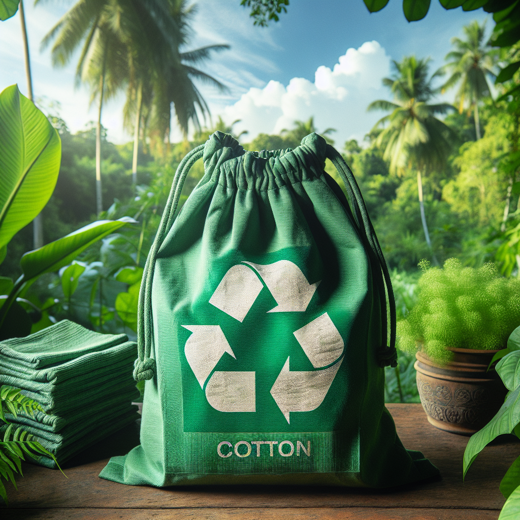 Say Goodbye to Single-Use Plastics with the Salesforce Salesblazer Recycled Cotton Cinch Bag