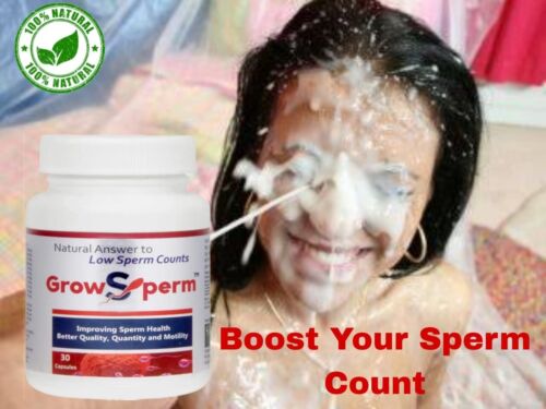 100% Pure Ayurvedic Capsules For Boost Sperm Quality & Count (30 Capsules)