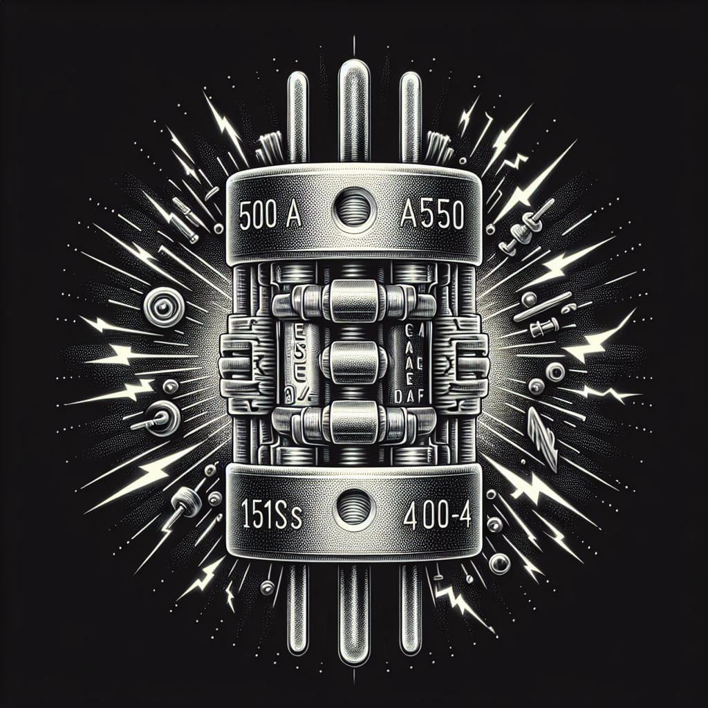 A15QS500-4 Mersen Fuse Semiconductor: The Ultimate 500 A Fast Acting Fuse for High Voltage Applications