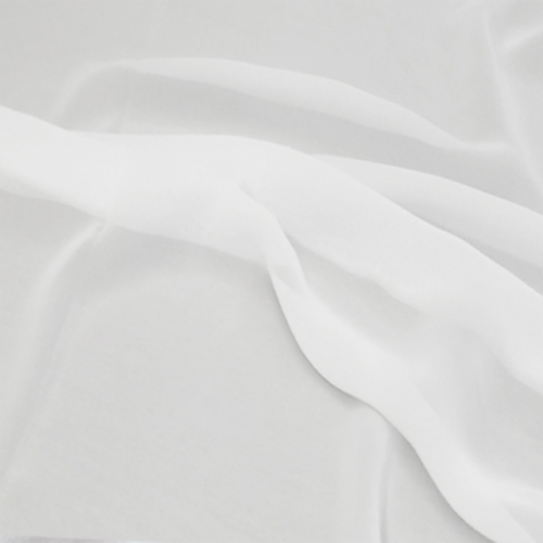 White Sheer Chiffon Fabric by the Yard 60″ Wide for Decorations, Weddings, Event