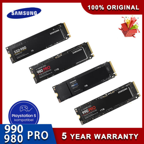 Samsung 980 990Pro SSD NVME M.2 PCIe4.0 1TB 2TB Internal Solid State Drive a Lot