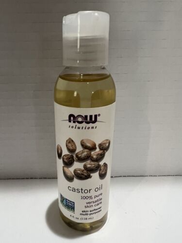 Now Solutions Castor Oil 100% Pure Versatile Skin Care New