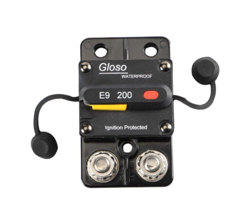 GLOSO E9T Surface 5/16″ Side by Side Stud Recessed Manual Reset Circuit Breaker