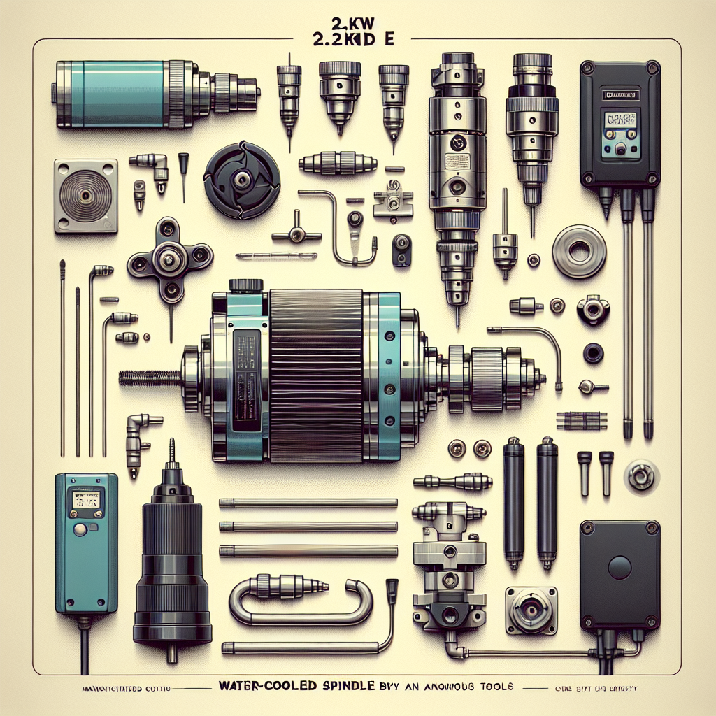 Enhance Precision and Speed with the RATTMMOTOR 2.2KW Water Cooled Spindle Kit for CNC Routers