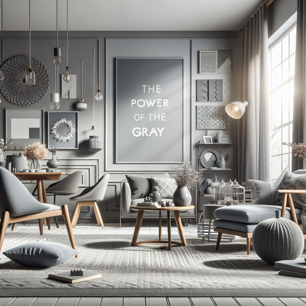 Gray Matters: How This Understated Color Can Make a Bold Statement in Your Decor