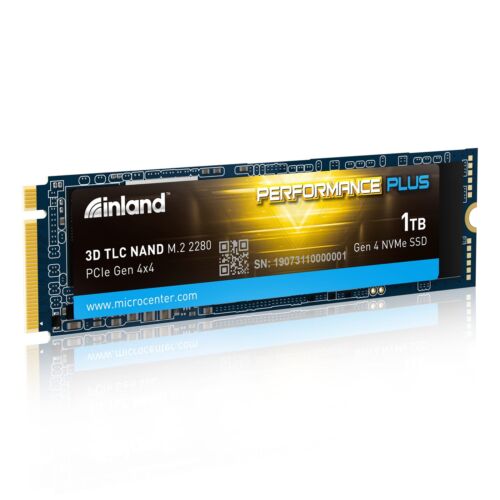 INLAND 1TB Performance Plus NVMe Internal Gaming SSD Solid State Drive Optimi…