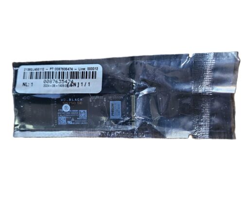 WD_BLACK SN750 SE 1TB M.2 NVMe SSD WDS100T1B0E (RECERTIFIED) SEALED (READ FIRST)