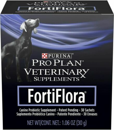 2 Pack Purina FortiFlora Dog Supplement  30 Count Each (BB 4/23)