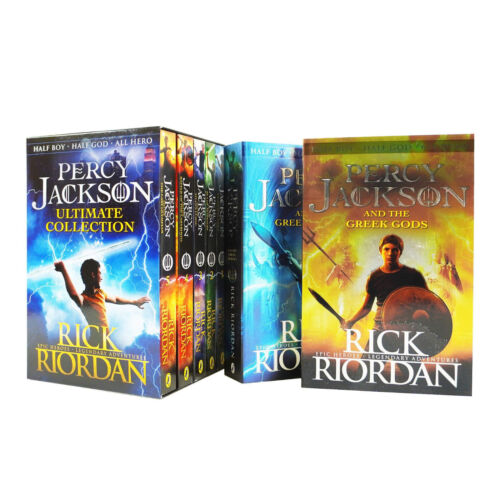 Percy Jackson Collection 7 Books Set By Rick Riordan – Ages 9+ – Paperback