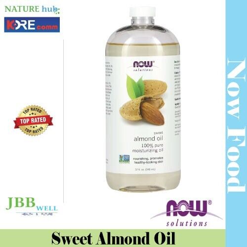 NOW Foods, Solutions, Sweet Almond Oil, 32 fl oz (946 ml)