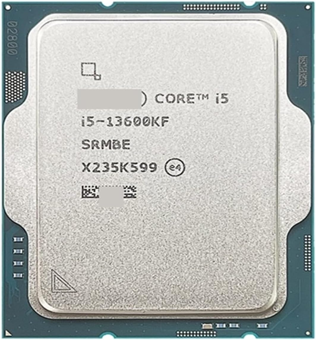 CPU c I5-13600KF I5 13600KF 3.5 GHz 14-Core Prosesor CPU 20-Thread 10NM L3 = 24M 125W LGA 1700 Tray Baru Tapi Tanpa Pendingin Processing Unit