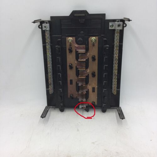 Siemens 8 Space/24 Circuit Copper Buss Guts Only 10″ X 12″