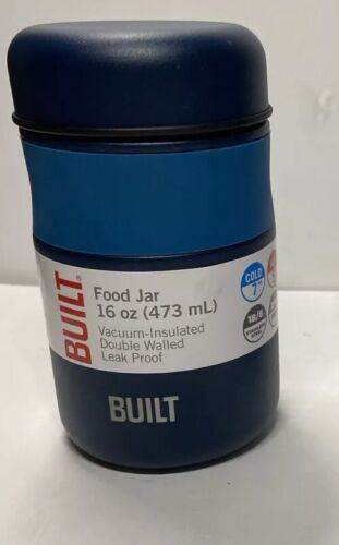 BUILT 16 Ounce Vacuum Insulated Food Jar Tumbler Double Wall