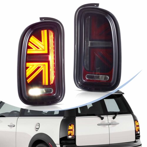 LED Smoke Tail Lights For MINI Cooper Clubman R55 2007-2014 Rear Lamps Assembly