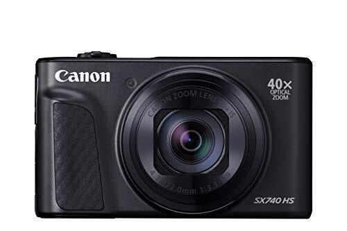 Canon PowerShot SX740 HS Black 40x Optical Zoom/4K Video/Wi-Fi PSSX740HSBK