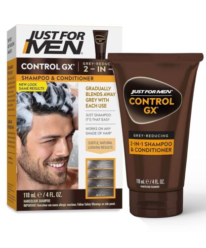 Just For Men CONTROL GX Grey Reducing 2in1 4oz