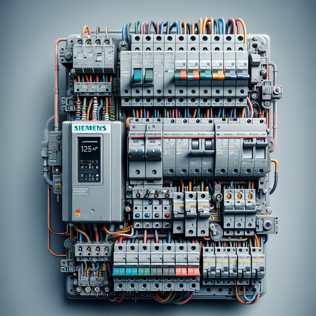 Enhancing Electrical Safety with the Siemens W0816ML1125CU 125 Amp Panelboard