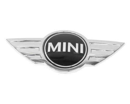 NEW For Mini Emblem-“MINI” for Hood Genuine for Mini Cooper R55 R56 R57 R58