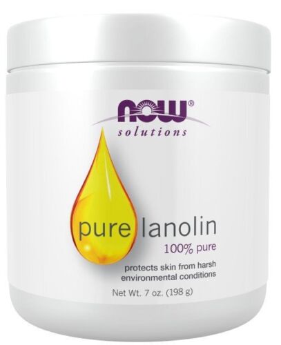 Now Foods Solutions Lanolin Pure 7 oz Cream