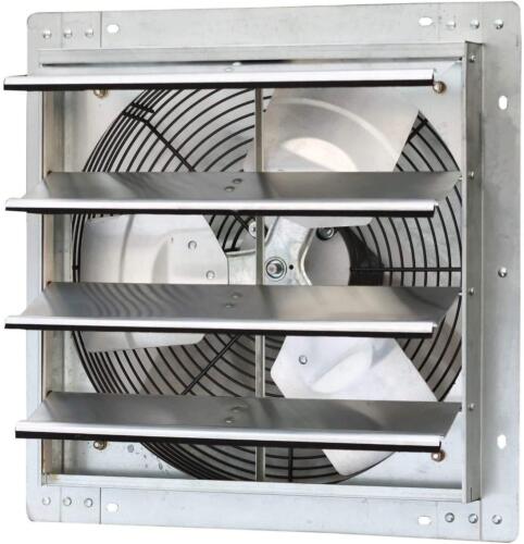 – 16″ Wall Mounted Exhaust Fan – Automatic Shutter – Variable Speed – Vent Fa…