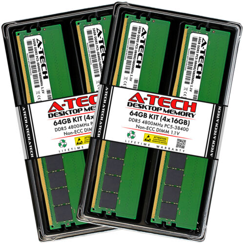 64GB 4x 16GB DDR5-4800 ASUS ExpertCenter D9 Mini Tower D900MD Memory RAM