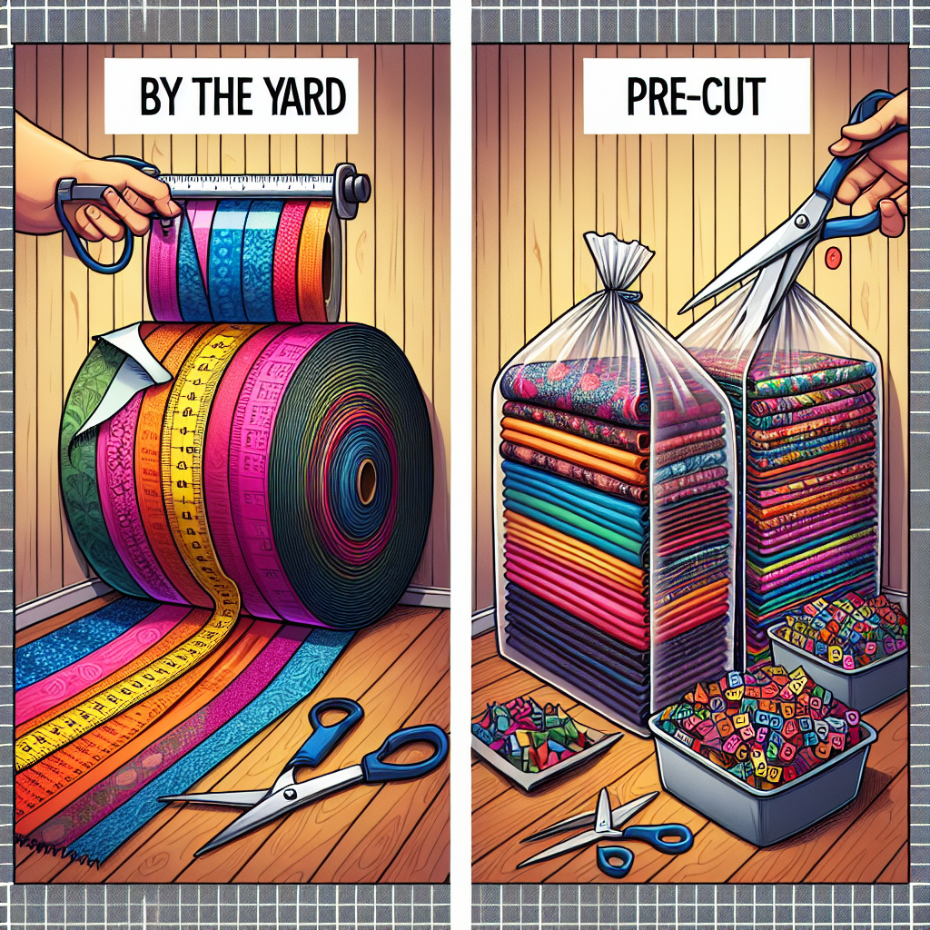 The Benefits of Buying Fabric by the Yard vs. Pre-cut