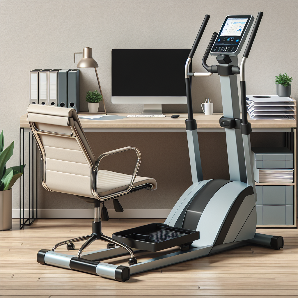 Say Goodbye to Sedentary Office Life with the ANCHEER Under Desk Elliptical Machine