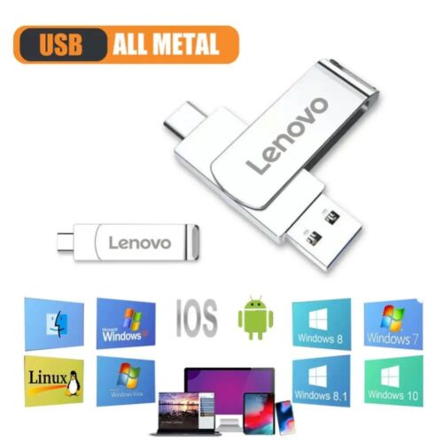 2 X 128 GB USB 3.0 Flash Drives High Speed Memory Sticks Retractable Thumb Drive