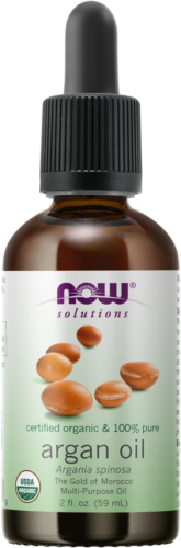 NOW Foods Solutions, Organic Argan Oil, Certified Organic and 100% Pure, “Gold o