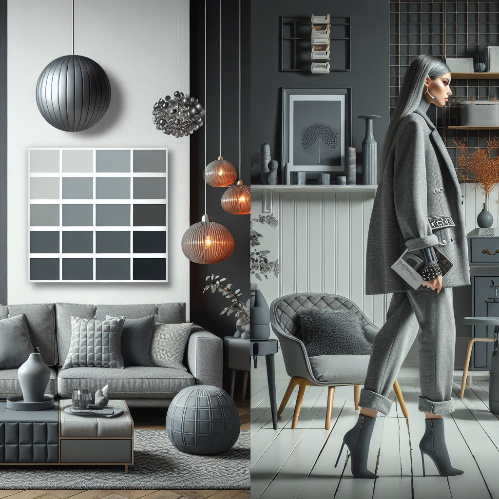 The Power of Gray: How this Unassuming Color Can Make a Bold Statement in Home Decor and Fashion