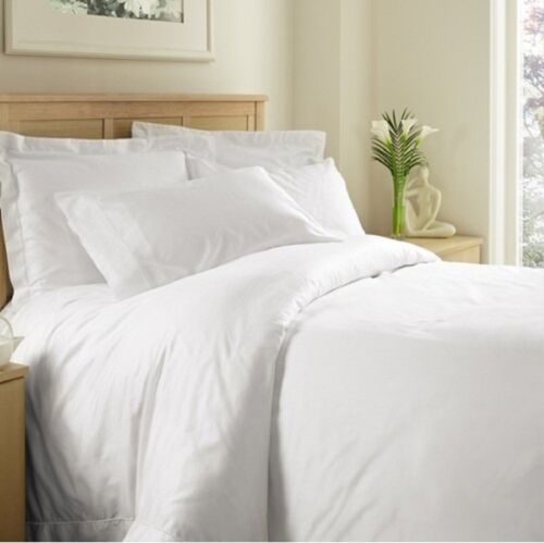 White Solid King 4 Pc Bed Sheet Set 1000 Thread Count 100% Egyptian Cotton